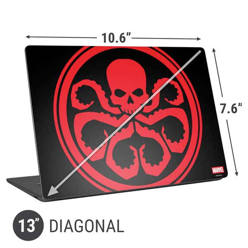 Marvel Captain America Hydra Symbol Universal Laptop 13in (10.6 x 7.6in) Skin